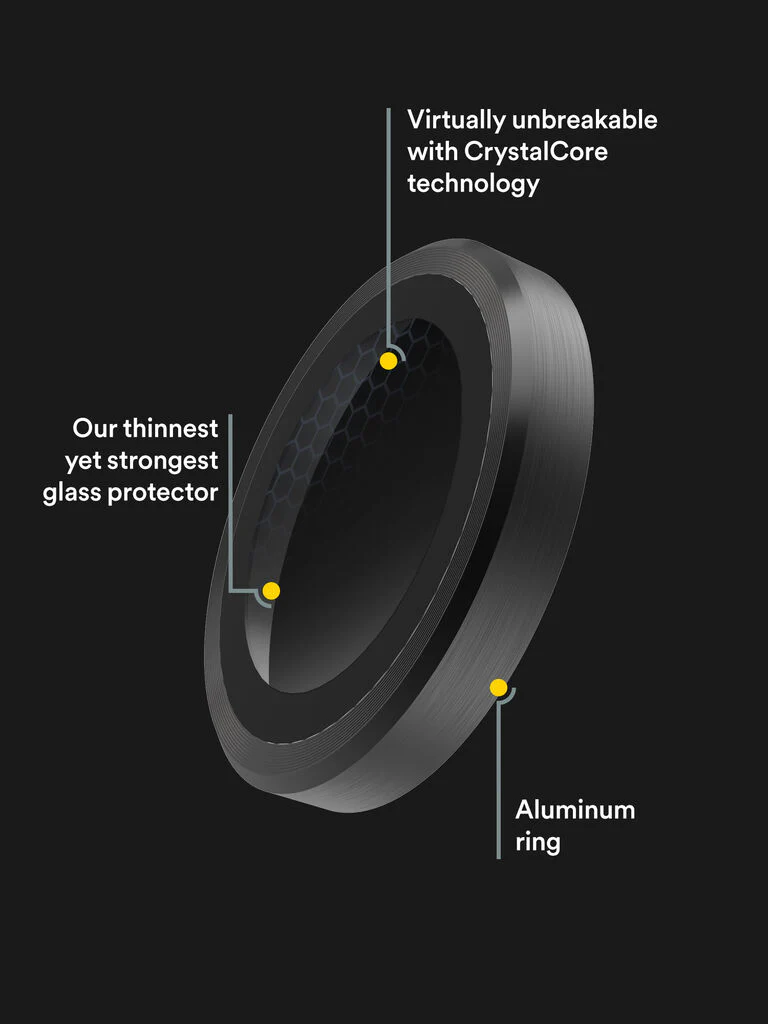 BodyGuardz Apex Camera protector for iPhone 15 Pro - Image 15